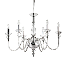 Подвесная люстра Ideal Lux Doge SP6 Trasparente 044422