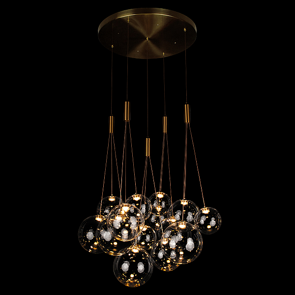 Подвесная светодиодная люстра Loft IT Pop it 10270/D15