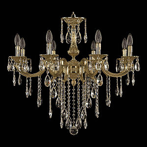 Подвесная люстра Bohemia Ivele Crystal Verona 72110/8/250 B G
