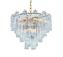 Подвесная люстра Delight Collection OWD2093-D75 gold/clear