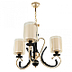 Подвесная люстра Arte Milano Florentia 302237/3 Bk/Gd