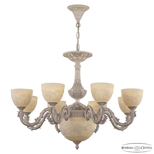 Подвесная люстра Bohemia Ivele Crystal AL79101P/8/250 WMN P1 U Horse