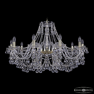 Подвесная люстра Bohemia Ivele Crystal 1409/10/360 G