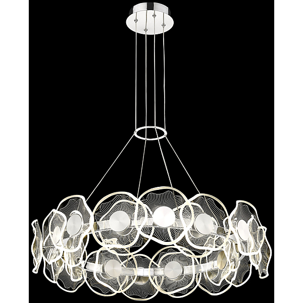 Подвесная светодиодная люстра Wertmark HELENA WE453.24.103