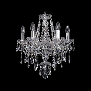 Подвесная люстра Bohemia Ivele Crystal 1415/6/141 Ni