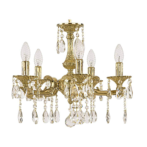 Подвесная люстра Bohemia Ivele Crystal Verona 72115/5/125 A G