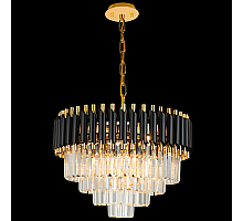 Подвесная люстра Natali Kovaltseva DARIAN 76017/10C GOLD BLACK