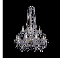 Подвесная люстра Bohemia Ivele Crystal 1411/10+5/240/h-94/2d G