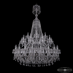Подвесная люстра Bohemia Ivele Crystal 1403/20+10+5/400/XL-164/2d Ni