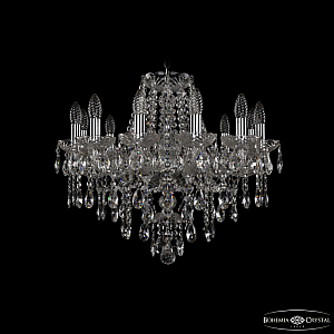 Подвесная люстра Bohemia Ivele Crystal 1415/12/220 Ni