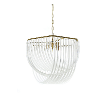 Подвесная люстра Lumina Deco Weddini LDP 6001-600 GD+CL