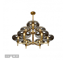 Подвесная люстра iLamp Rivoli 6607/9 GD