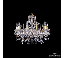 Подвесная люстра Bohemia Ivele Crystal 1411/10/195 G Leafs