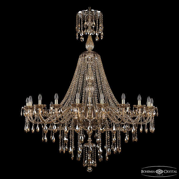 Подвесная люстра Bohemia Ivele Crystal 1415/20/530/XL-180 G M721