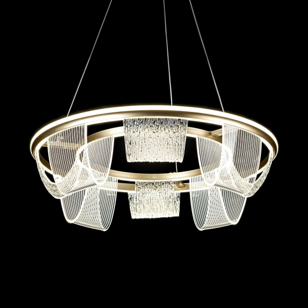 Подвесная люстра LED4U L7706-630 GD Подвесная люстра LED4U L7706-630 GD
