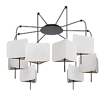 Подвесная люстра Arte Lamp Trixie A7084SP-8BK