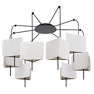 Подвесная люстра Arte Lamp Trixie A7084SP-8BK