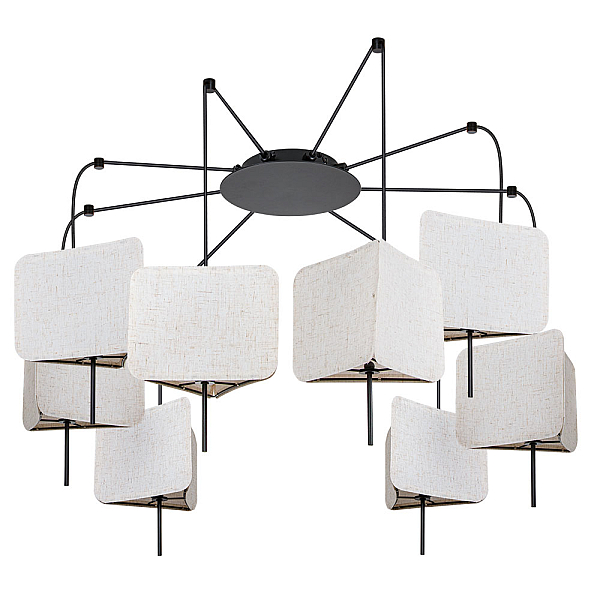 Подвесная люстра Arte Lamp Trixie A7084SP-8BK