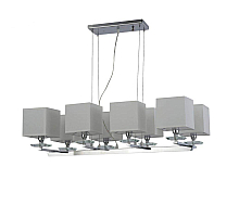 Подвесная люстра Lumina Deco Fianelo LDP 1248-8 WT