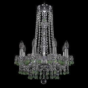 Подвесная люстра Bohemia Ivele Crystal 1410/8/141/h-60 Ni V5001