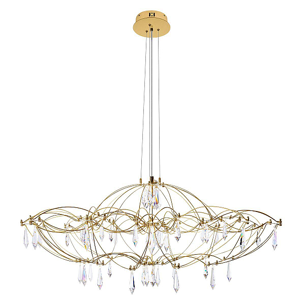 Подвесная люстра Loft IT Mira 10586/900 Gold Asfour