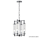 Подвесная люстра Crystal Lux TOMAS SP4 CHROME