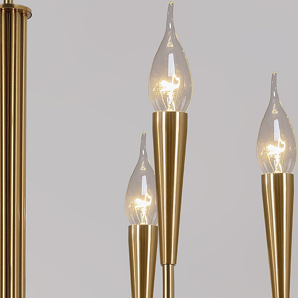 Подвесна люстра ILLUMICO IL0441-6P-79 BRASS VASE