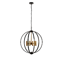 Подвесная люстра Arte Lamp Castula A7013SP-6BK