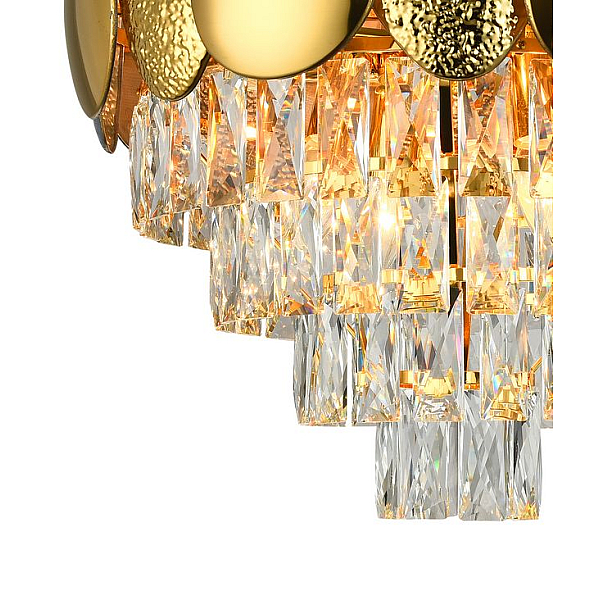 Подвесная люстра Natali Kovaltseva CHIC 81437/8C GOLD