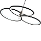 Подвесная люстра Natali Kovaltseva Dorian LED LAMPS 81363