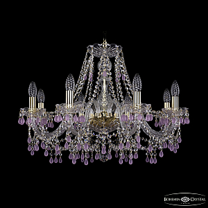 Подвесная люстра Bohemia Ivele Crystal 1410/8/240 G V7010