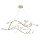 Подвесная люстра Crystal Lux Colibri SP6 Gold