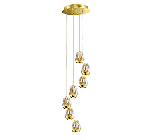 Подвесная люстра DeLight Collection Terrene MD13003023-7A gold
