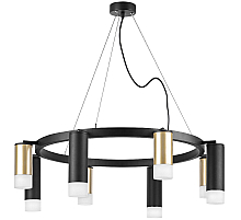 Подвесная люстра Lightstar Rullo (571018+214440-4+214487-4+202431-8) LR0184048741