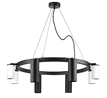 Подвесная люстра Lightstar Rullo (571018+214436-4+214487-4) LR018874364