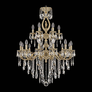 Подвесная люстра Bohemia Ivele Crystal Verona 72401/12+6/250/2d B FP FH1M