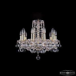 Подвесная люстра Bohemia Ivele Crystal 1402/10/141 G Balls