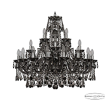 Подвесная люстра Bohemia Ivele Crystal 1411/16+4+4/300 Ni M731