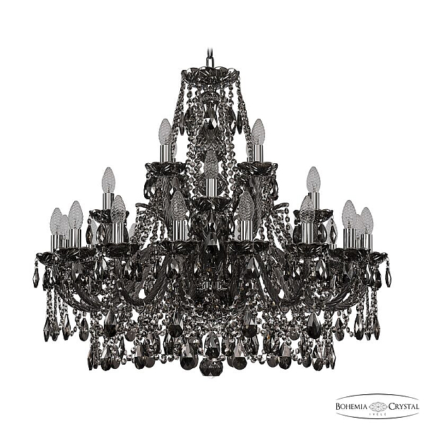 Подвесная люстра Bohemia Ivele Crystal 1411/16+4+4/300 Ni M731