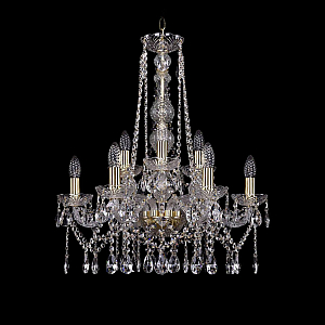 Подвесная люстра Bohemia Ivele Crystal 1413/6+3/200/h-66 G