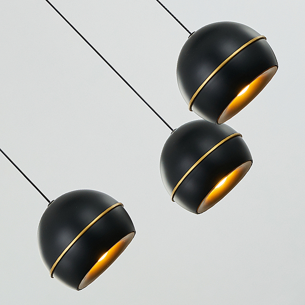 Подвесная люстра DeLight Collection MD21001034-8A black/gold