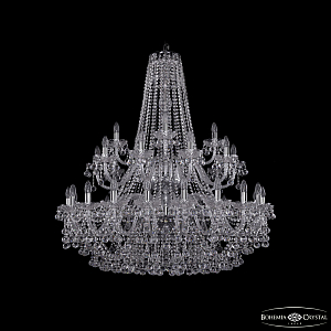 Подвесная люстра Bohemia Ivele Crystal 1409/20+10+5/400/2d Ni