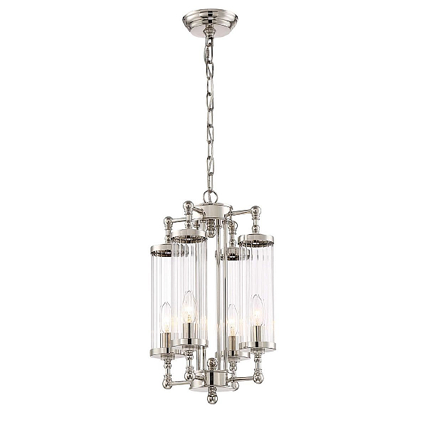 Подвесная люстра DeLight Collection Regis BC404-4 nickel