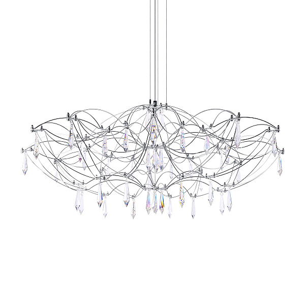 Подвесная люстра Loft IT Mira 10586/900 Silver Asfour