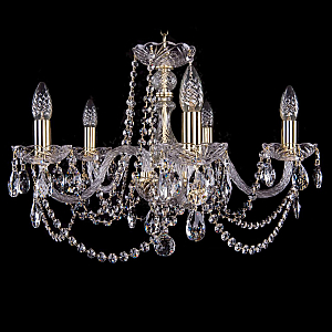Подвесная люстра Bohemia Ivele Crystal 1402/5/195 G