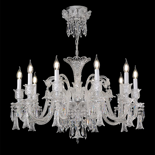 Подвесная люстра Crystal Lux VERSAILLES SP10 CHROME