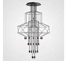 Каскадная люстра ImperiumLoft Vibia Wireflow 75394-22