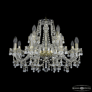 Подвесная люстра Bohemia Ivele Crystal 1410/8+4/240 G V0300