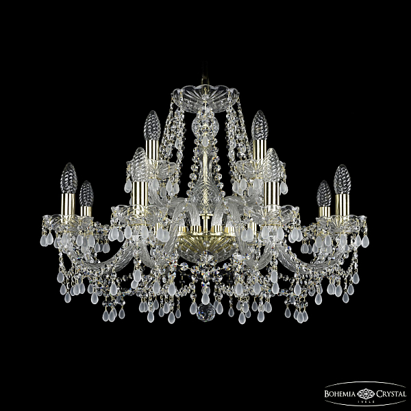 Подвесная люстра Bohemia Ivele 1410/8+4/240 G V0300