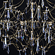 Подвесная светодиодная люстра Loft IT Mira 10259/800 Gold Asfour